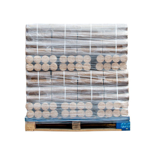 1000kgs de buches compressées, bois de chauffage densifié pour poêle à bois et cheminée