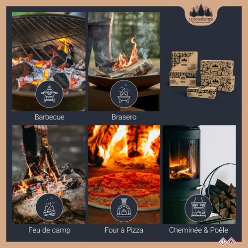 25 L - Bois de chauffage