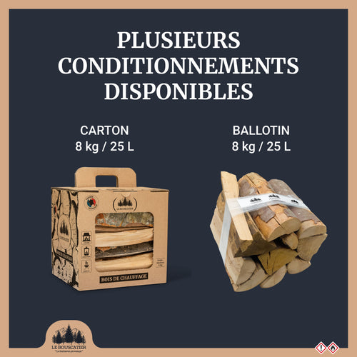 25 L - Bois de chauffage